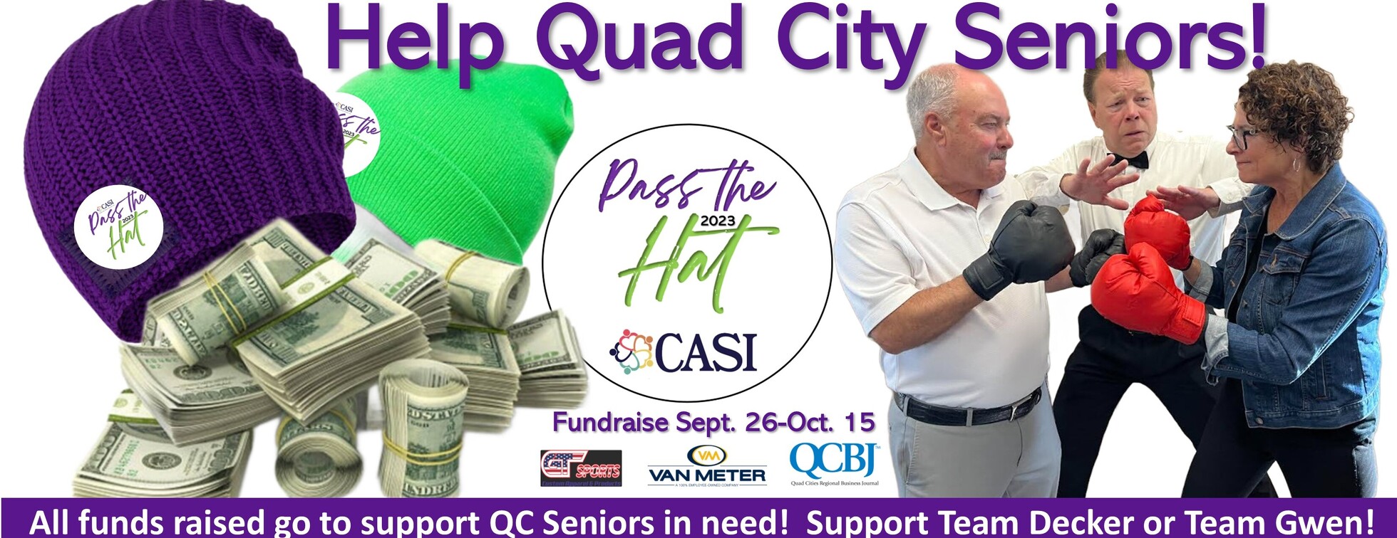 Pass the Hat for Hat Bash: A Pre-event Fundraiser for CASI's 15th Holiday Hat Bash 